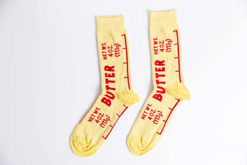 L Butter Adult Crew Socks