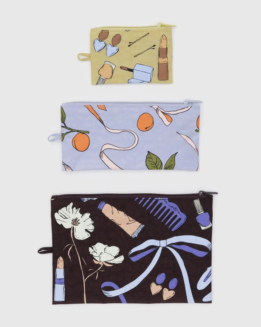 New BAGGU Flat Pouch Sets