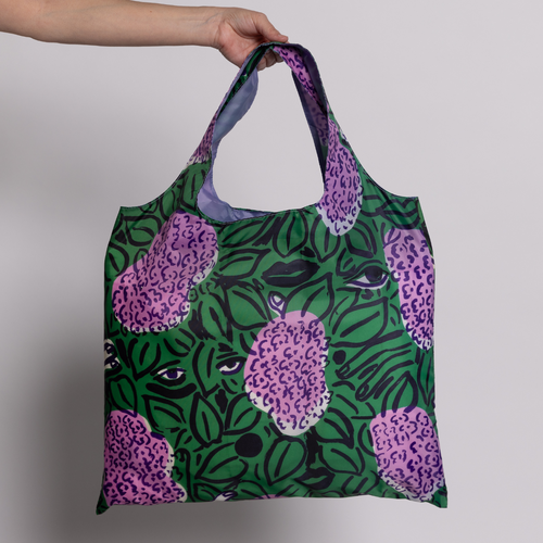 Lilacs by Sophy Naess Reusable Tote