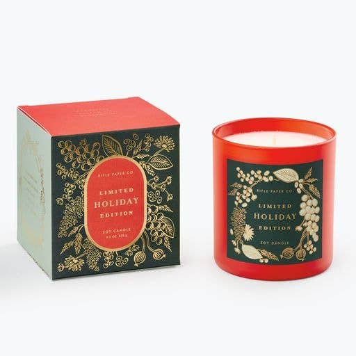 Holiday Edition 9.5 oz Candle by Rifle Paper Co.