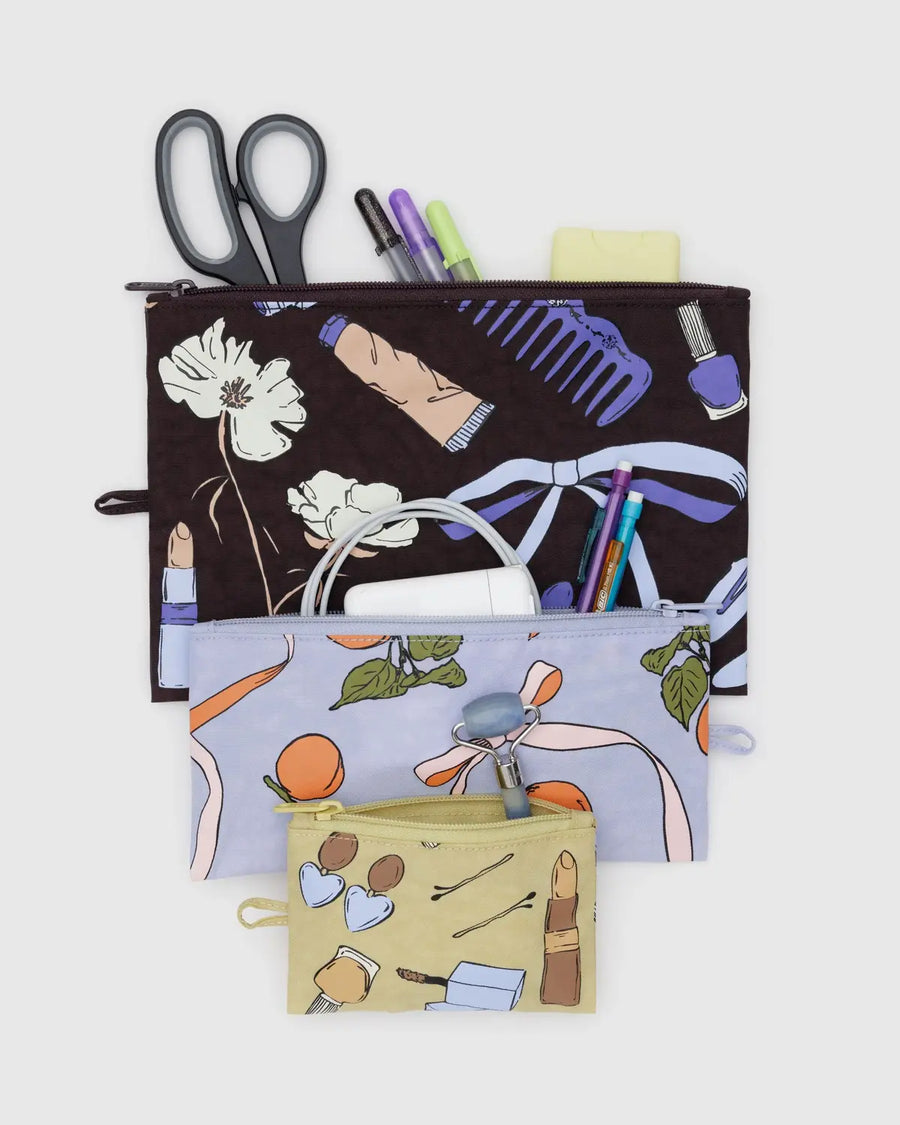 New BAGGU Flat Pouch Sets