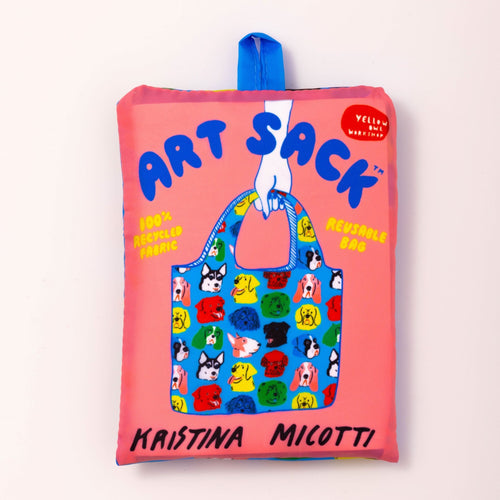 Dogs Art Sack by Kristina Micotti