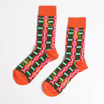 L So freaking Merry Adult Crew Socks