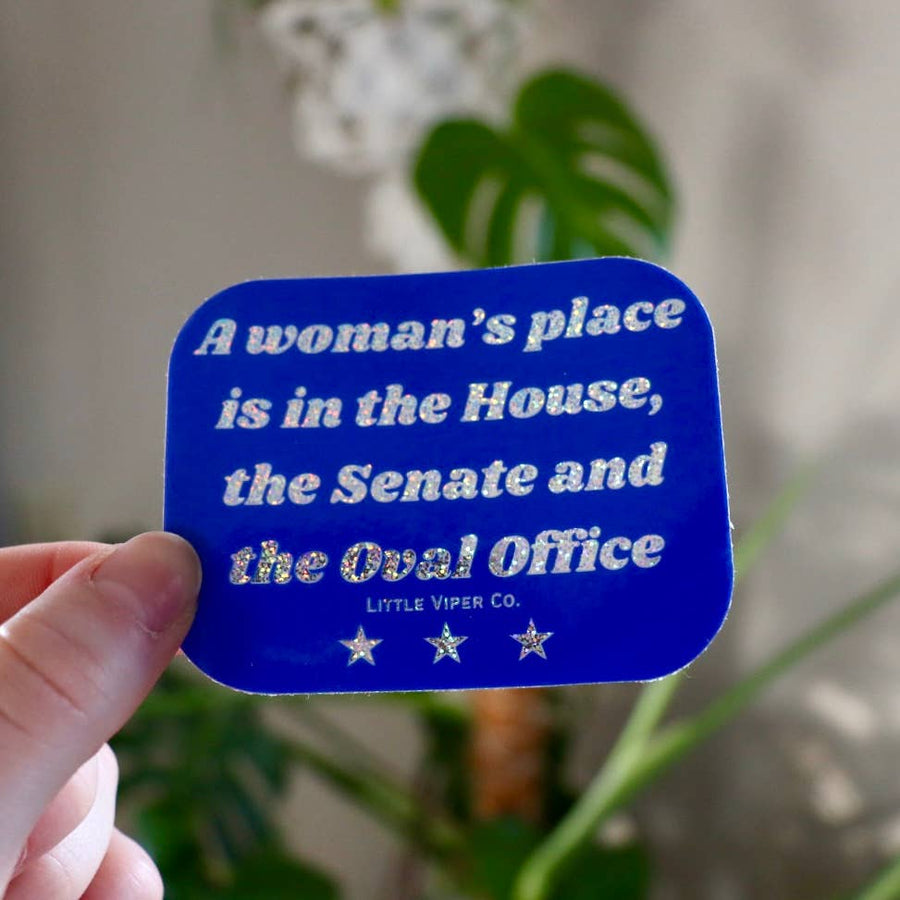 A Woman’s Place Sticker