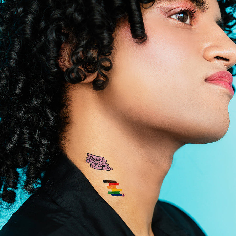 Inclusive Pride Tattoo Sheet by Bianca Designs