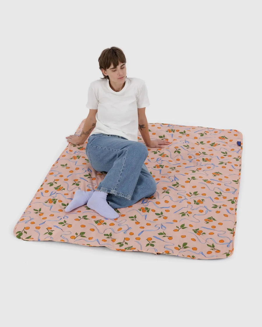 New BAGGU Puffy Picnic Blankets