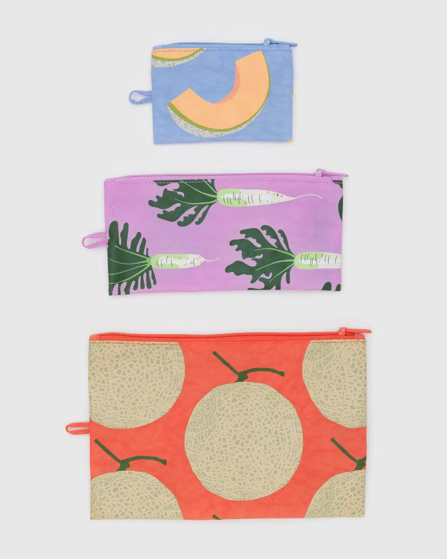 New BAGGU Flat Pouch Sets