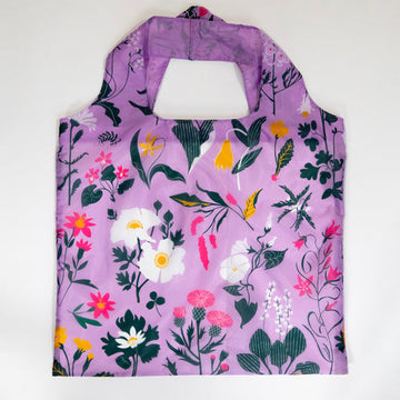 Floral Art Sack by Banquet Workshop Reusable Tote Bag