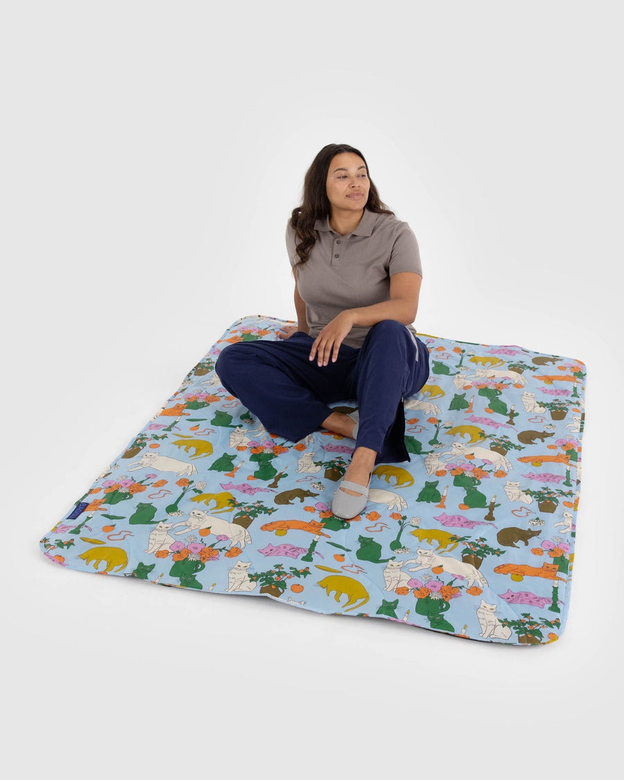 New BAGGU Puffy Picnic Blankets