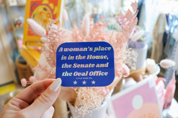 A Woman’s Place Sticker