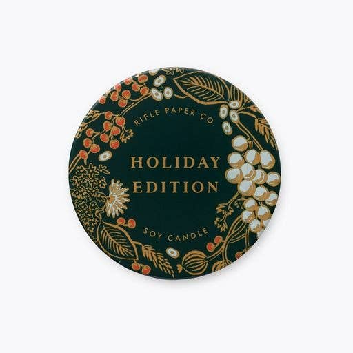 Holiday Edition Candle 3 oz Tin by Rifle Paper Co.