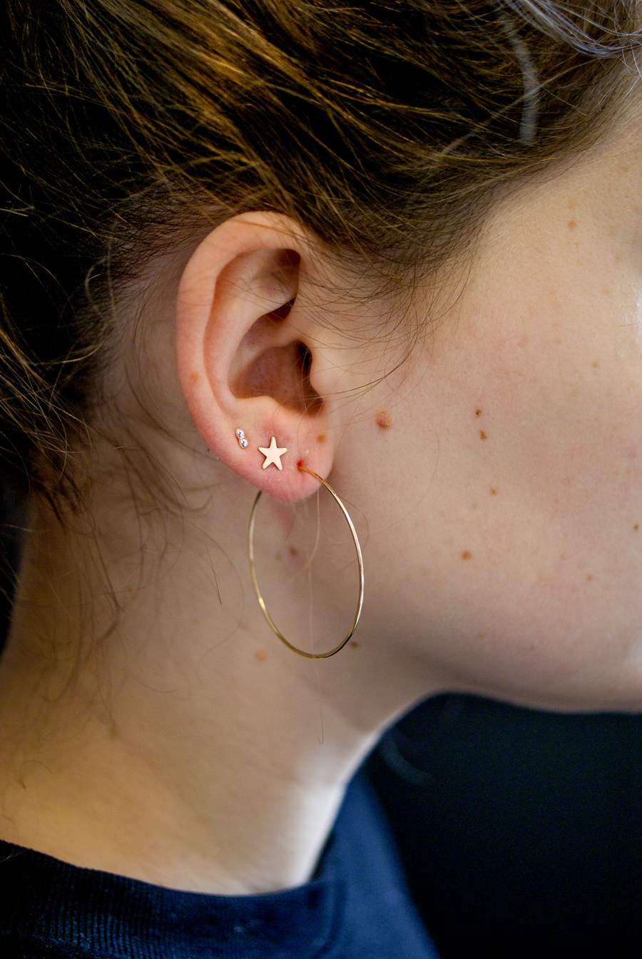 14K Gold Fill Star Studs