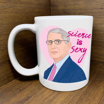 Science is Sexy Dr. Fauci Mug