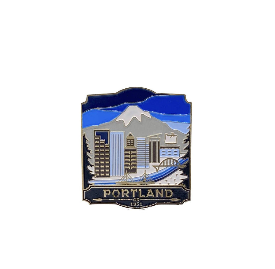 Portland Enamel Pin