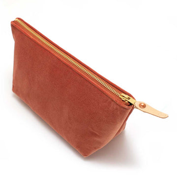 Copper Penny Velvet Travel Clutch by General Knot & Co.