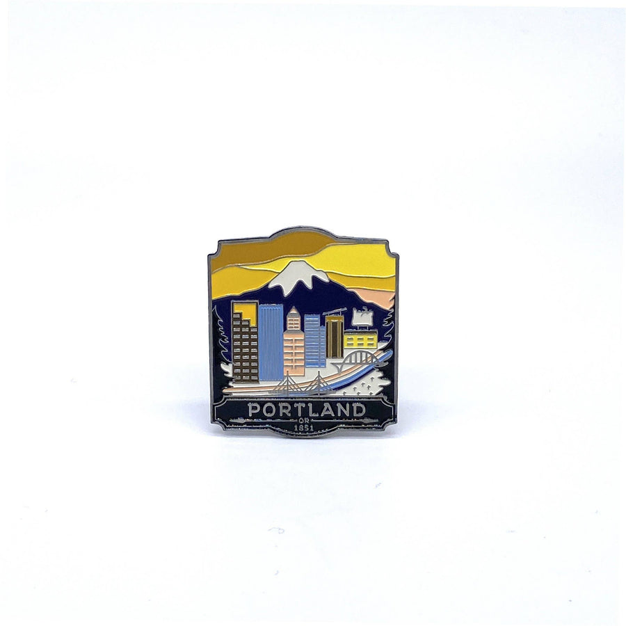 Portland Enamel Magnet