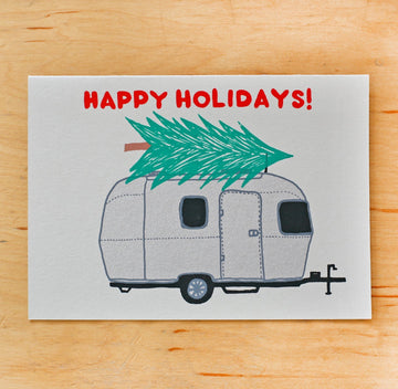 Holiday Airstream Card