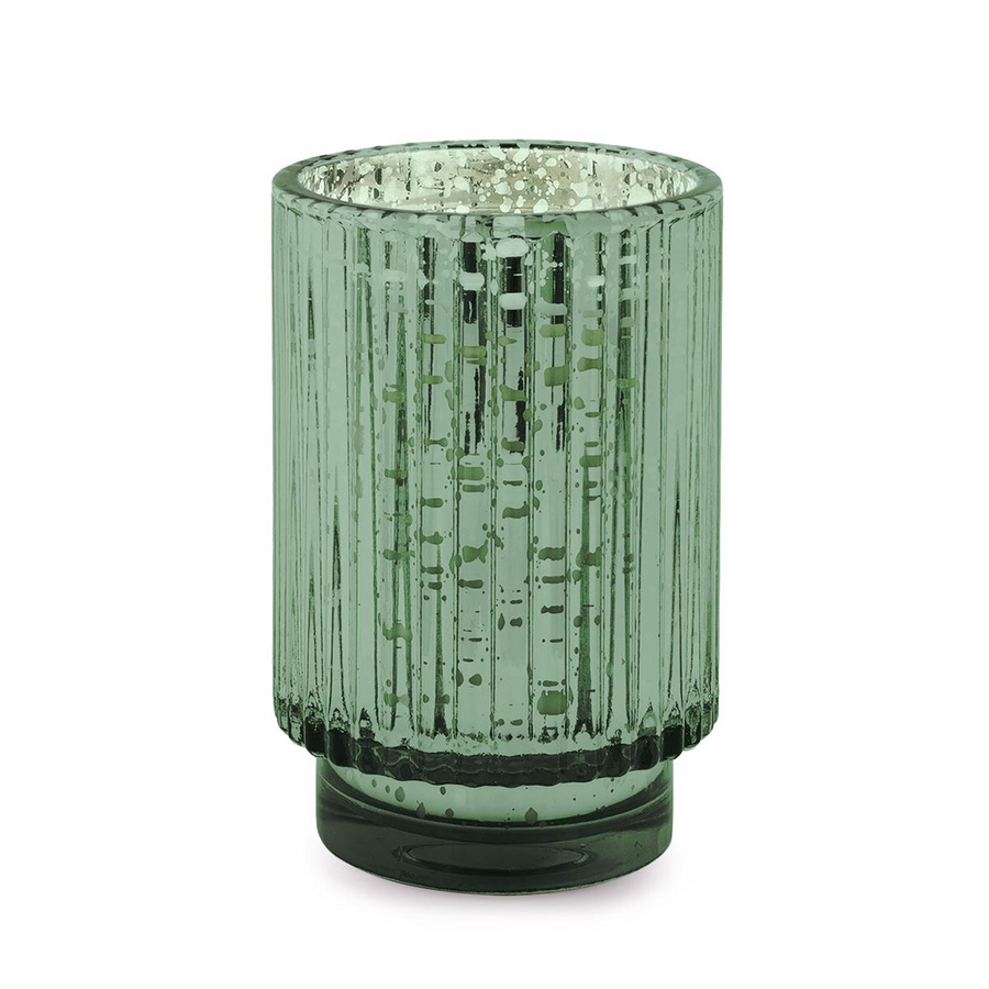 Green Mercury Glass Cypress & Fir Candle 12 oz Candle